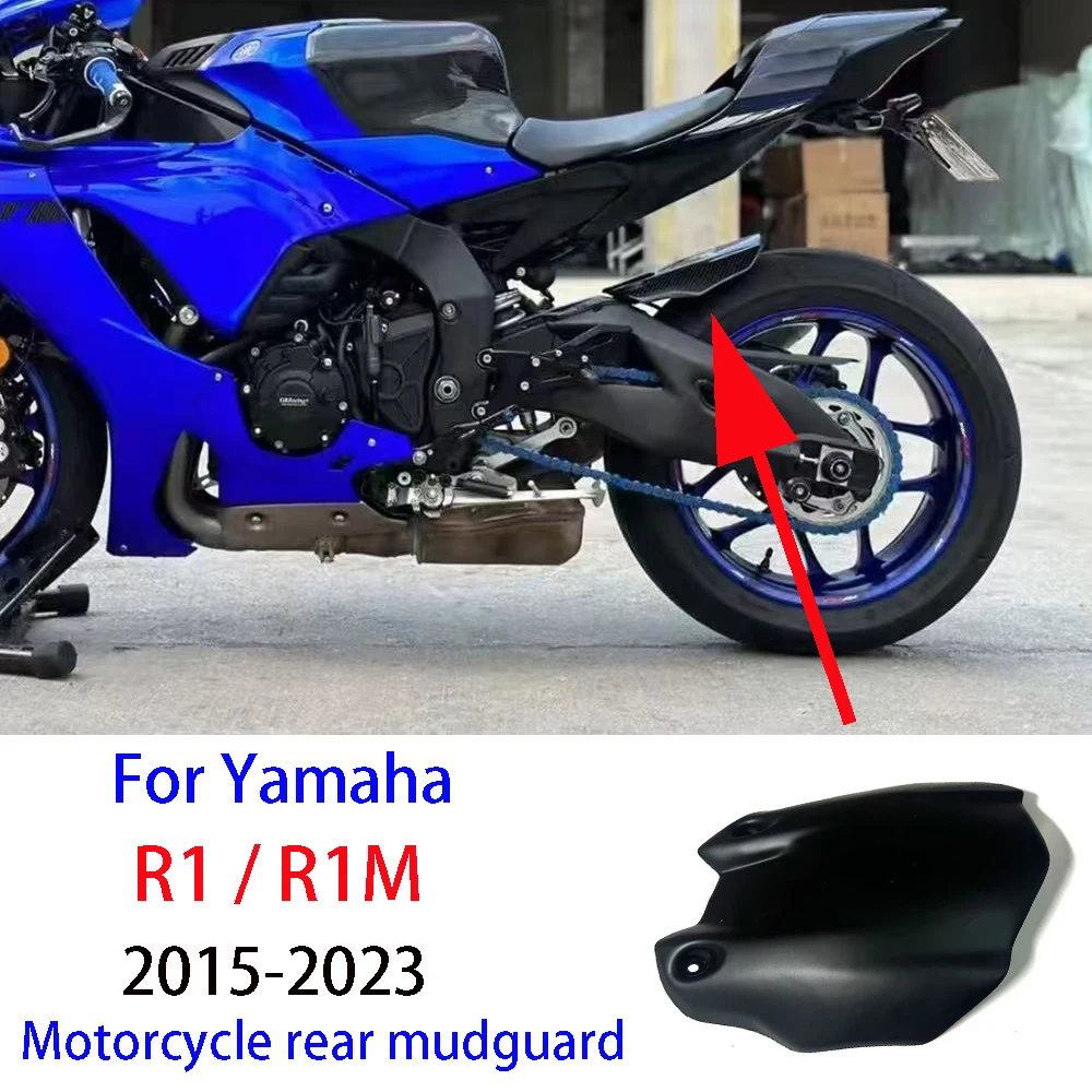 

For Yamaha YZF R1 YZF-R1 2015-2021 2022 2023 R1M Motorcycle Part Rear Fender Hugger Cover Mudguard Guard Tail Panel Fairing Cowl