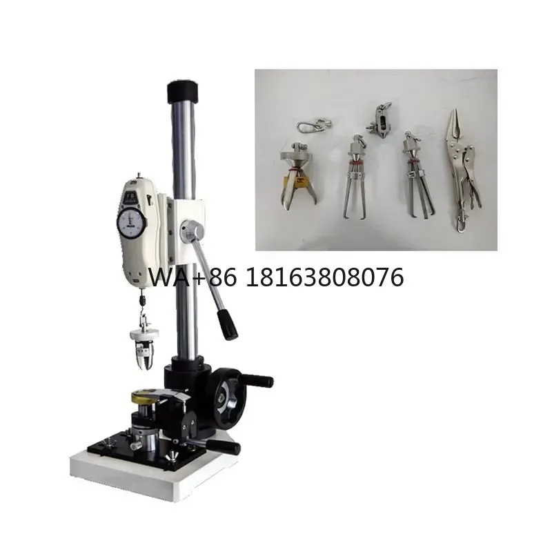 Snap Button Pull Test Machine Clothing Buttons Tensile Strength Test