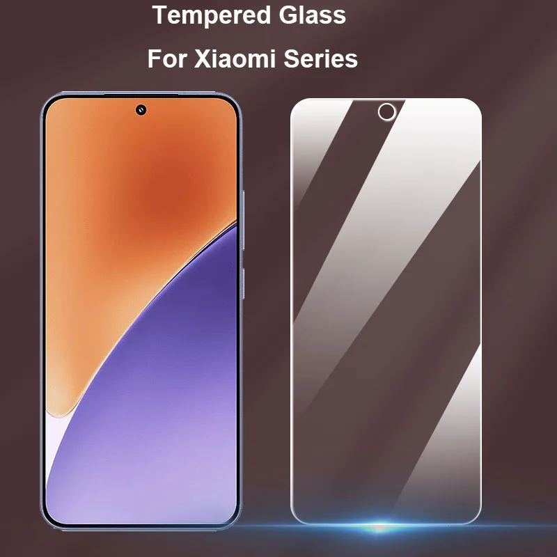

For Xiaomi 15 14 14T 13 13T 12 12T 11T Pro Lite Tempered Glass 9H 2.5D Premium Screen Protector Protection Film