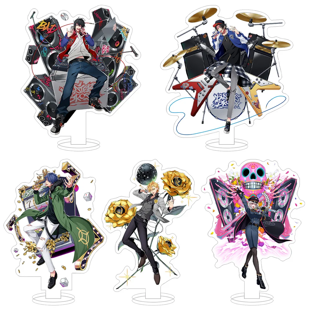 Hypnosis Mic Skins Samatoki Aohitsugi Ramuda Amemura Gentaro Yumeno Dice Arisugawa big Anime Figure Acrylic stand desk ornament