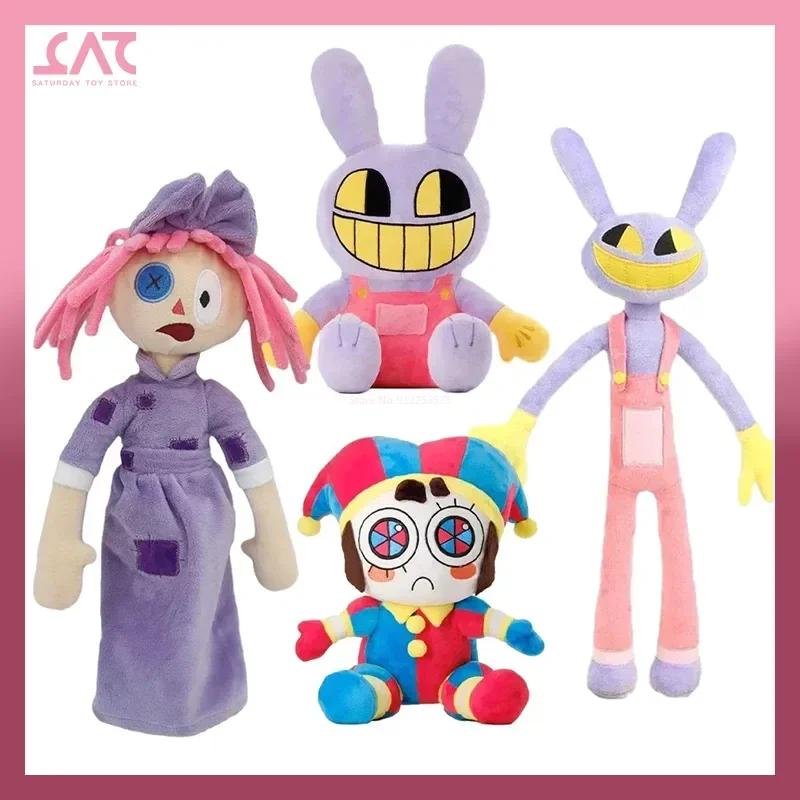 

The Amazing Digital Circus Anime Plush Pomni Jax Ragatha Cartoon Plush Clown Toy Doll Plush Dolls Stuffed Toys Christmas Gifts