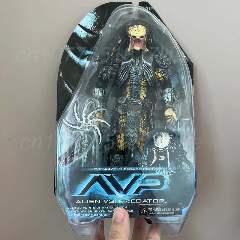 Alien Figure Celtic Predator Masked Scar Predator Figure Alien Action Figure Model Toys Joint Movable Doll Christmas Present - view 4