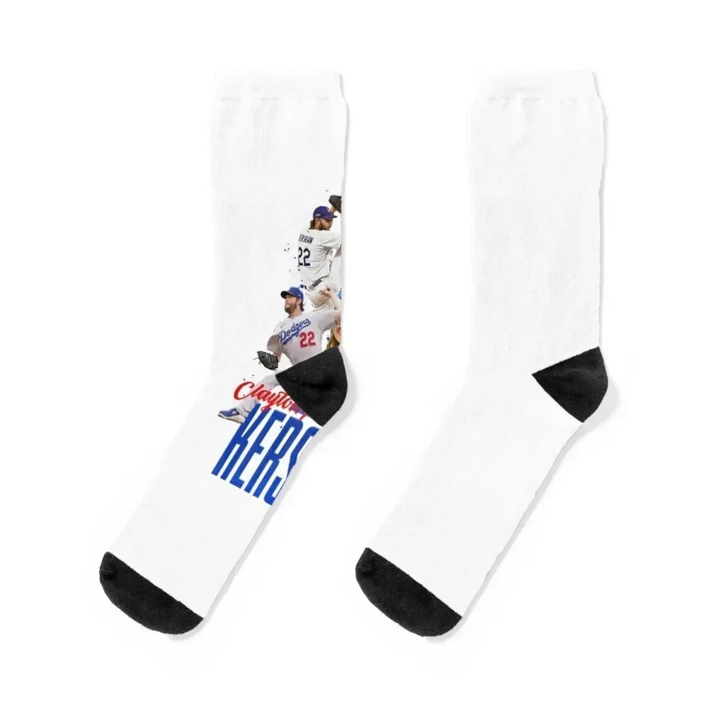 

Cla.yton Ker.shaw T-Shirt Socks luxury Soccer floor funny sock Men's Socks Women's