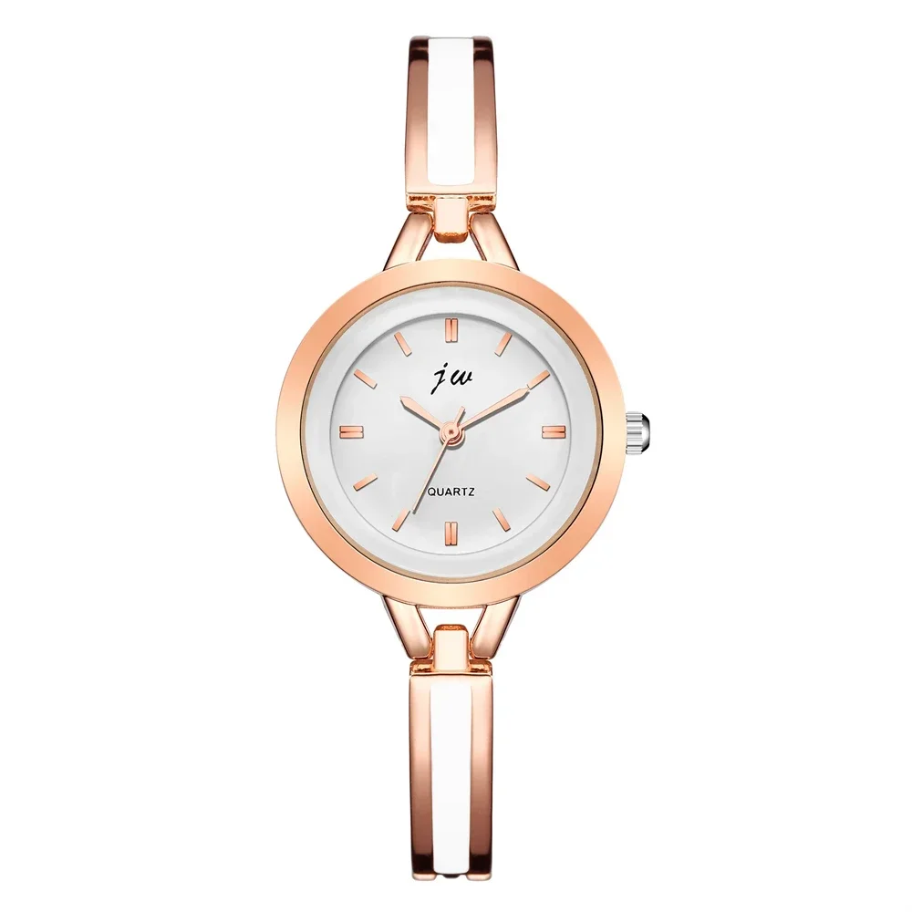 Moda bracciali in acciaio inossidabile orologio al quarzo da donna