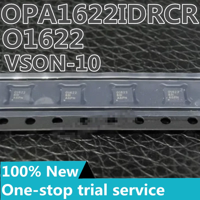 2-50pcs %new Original stock OPA1622IDRCR marking O1622 01622 VSON-10 low distortion audio operational amplifier dual op amp chip