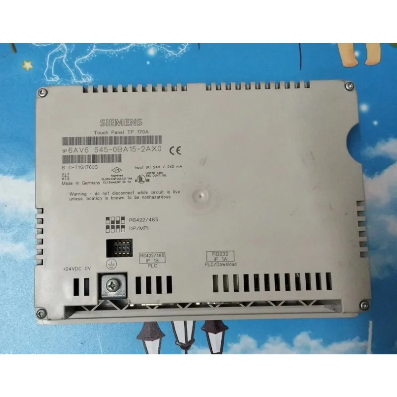 Tp170a Touch Screen 6AV6 545-0ba15-2ax0 Function Normal Secondhand Parts