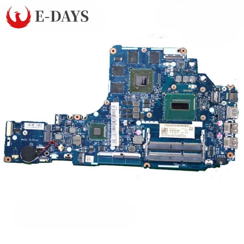 

For Lenovo Ideapad Y50-70 Laptop Motherboard LA-B111P Notebook Mainboard I5-4210H CPU N16P-GX-A2 2GB GPU 100% Tested Ok