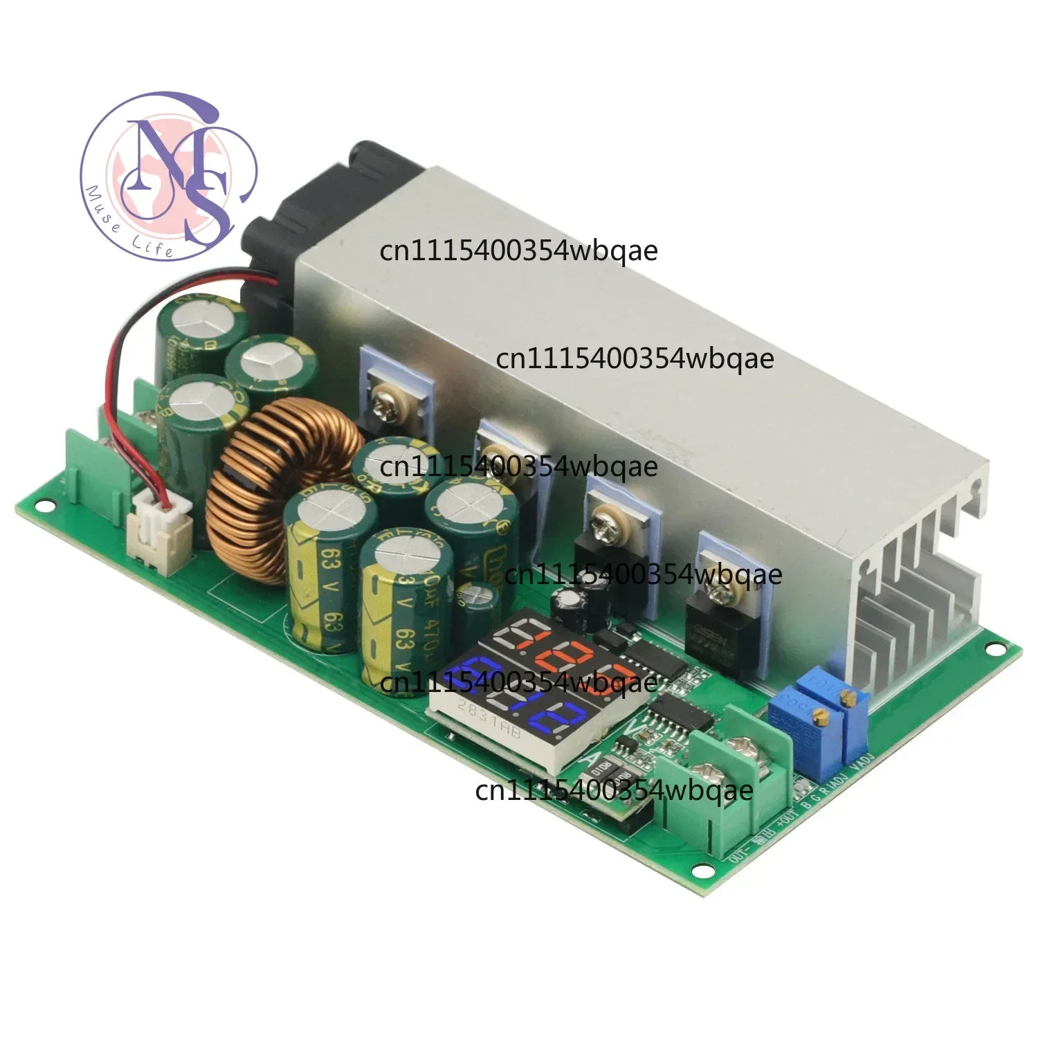 ZOCI-FOR-600W DC-DC Adjustable Step Down Buck Converter 12-80V to 2.5-50V 20A LED Display, Replacement Parts