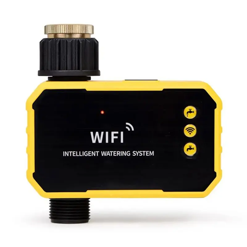 

A67M-WIFI BSP3/4" Таймер полива на солнечной энергии с управлением через приложение, автоматическая система полива для сада и огорода
