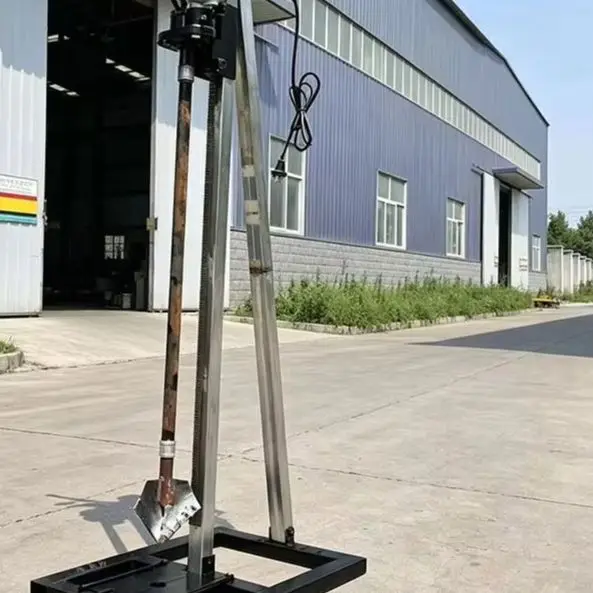 Customized Compact Handheld Drill Unit 60M Portable High Torque Simple Design Orchard Irrigation Water Well Drilling Rig Machine