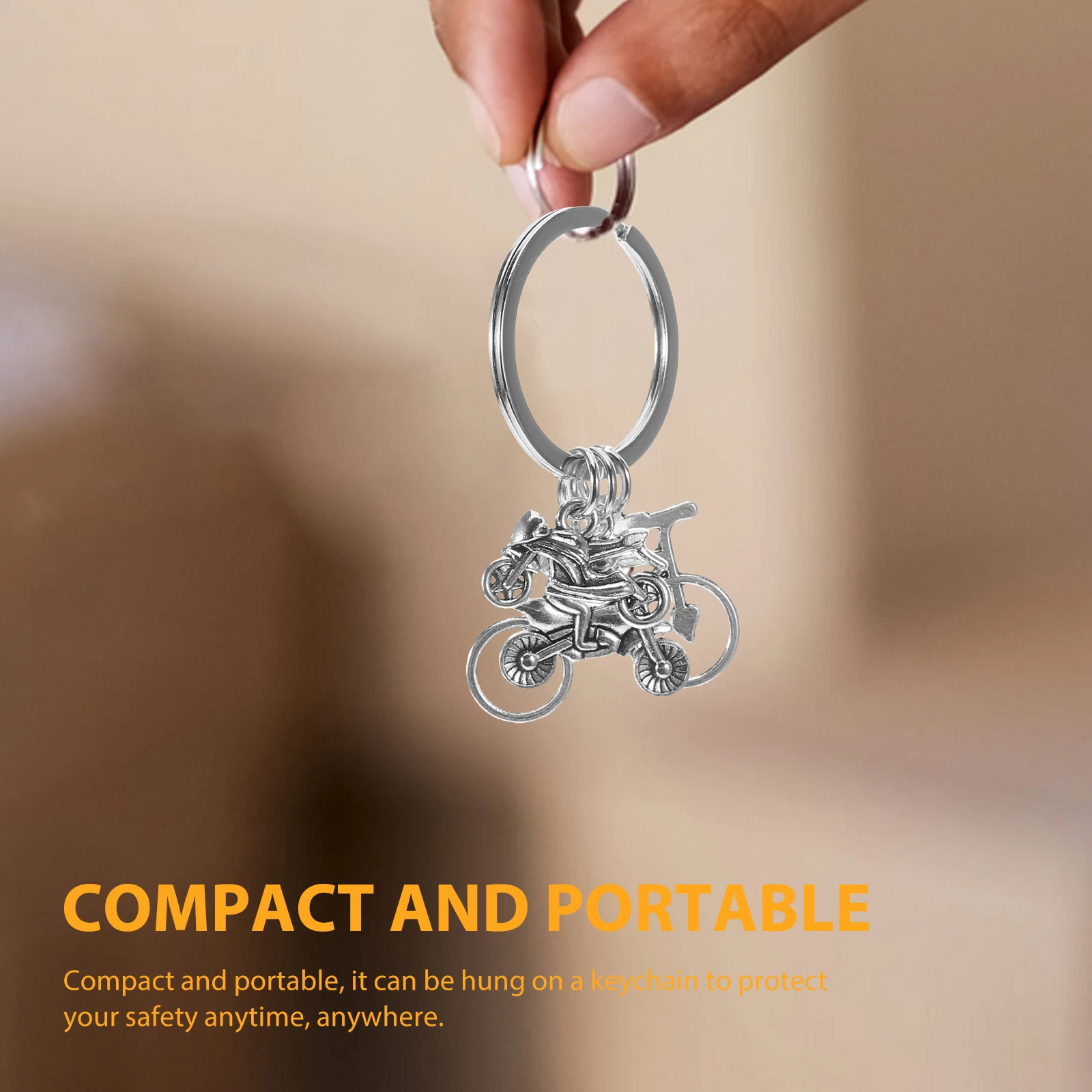 

Creative Metal Keychain Pendant Bike Jewelry Alloy Motorcycle Shaped Charm Bicycle Accessories Cool Souvenir Cycling Enthusiast