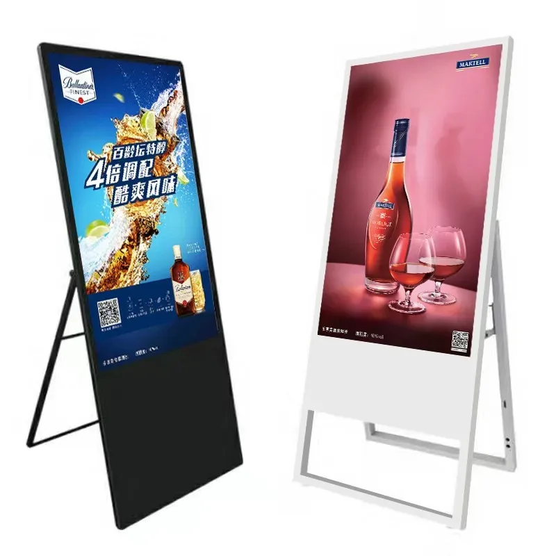 

43-Inch LCD electronic water sign advertising machine Hotel restaurant Price display Smart touch query screen