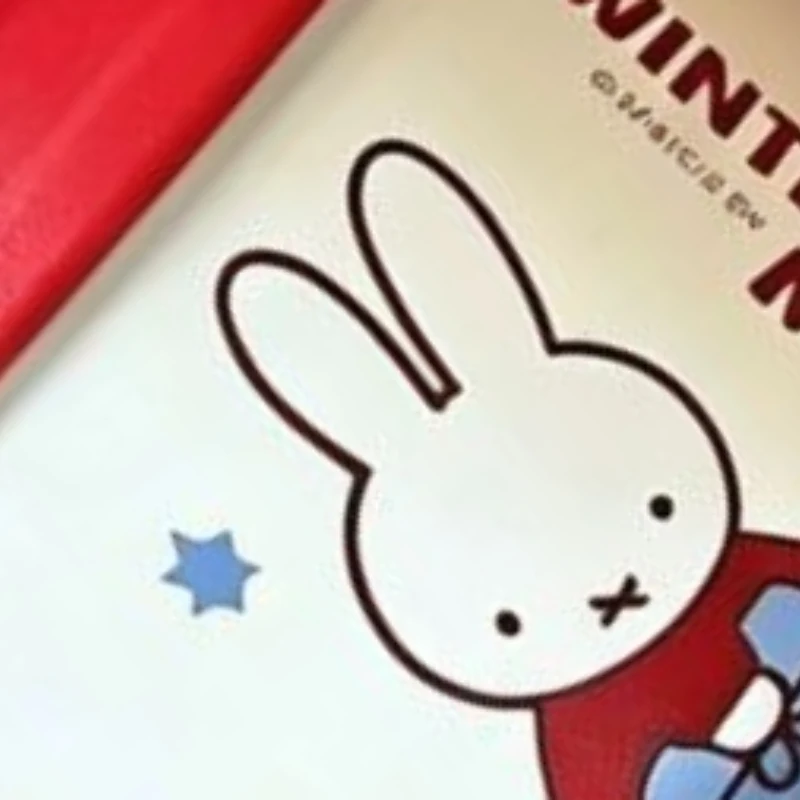 Cartoon Kawaii Miffy Thermal Insulation Bottle Stainless Steel Dust Cap Anti-scalding Handle Be Non-slip Easy To Clean Practical
