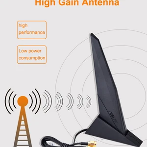 Original asus wifi 2t2r antena tri-band 2.4g 5g 6g impulsionador para rog z390 z490 x570 b460 b360 placa de rede roteador placa-mãe pc 8 principais vendas roteador gamer asus - №3
