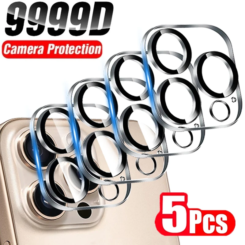 

Camera Lens Protector Cover For iPhone 16 Promax 15 Pro 14 Plus 13 Mini Rear Camera Tempered Glass Protection Phone Accessories
