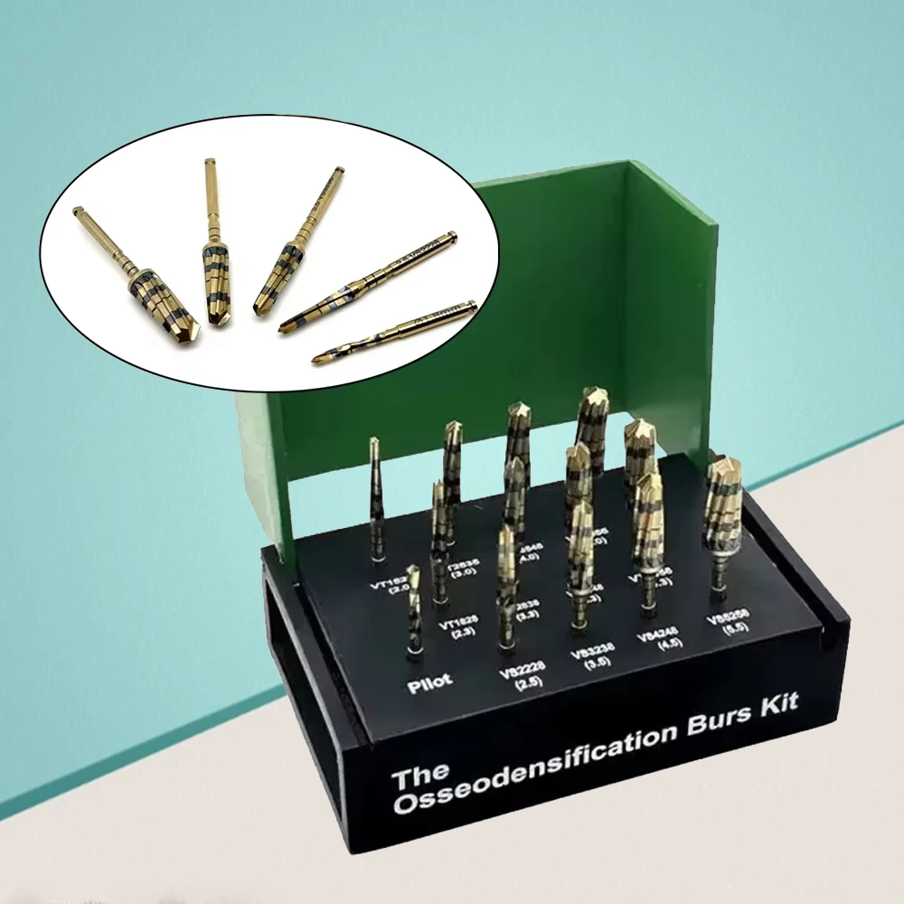 

Dental Implant System Drivers Osseodensification Burs Drills Implant Maxillary Sinus Lift Kit Dental Tools