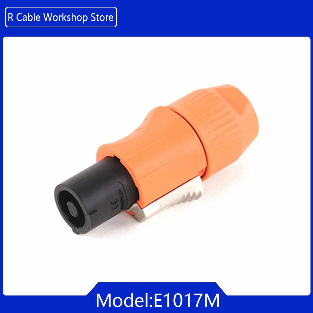 2 Stuks 3 Pins IP65 Waterdichte Vergrendeling Powercon Connector 20A 250V Power Stekker Of Vrouwelijke Chassis Socket connector