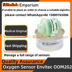 Original O2 Cell OOM202 Envitec Oxygen Sensor Medical For Draeger