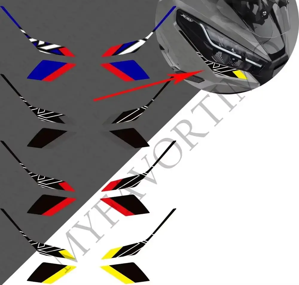 

Подходит для Honda XADV750, комплект защитных накладок на бак, наклейки на колени, корпус крыла, лобовое стекло 2021-2023 2024