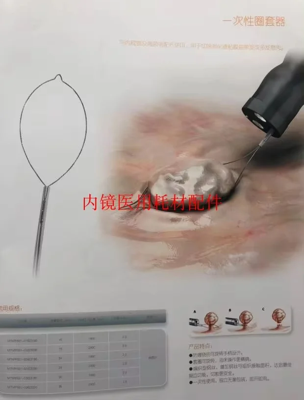 

For Domestic Minimally Invasive Jiuhong Electric Snare Resection Snare Disposable