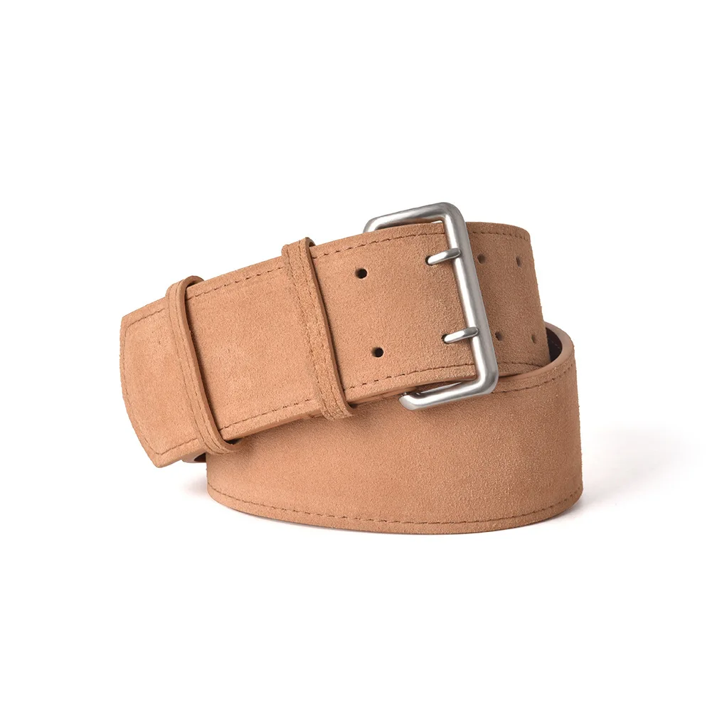 

Versatile decorative high-end women's personality belt trendy matte genuine leather waist cincher