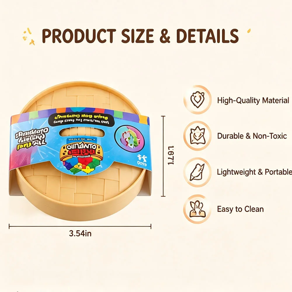 Realistic Fake Food Prank Gag Gift 5Pcs Surprise Blind Box Colorful Steamed Bun Dim Sum Tactile Squeeze Prop Trendy Desk Decor view 4