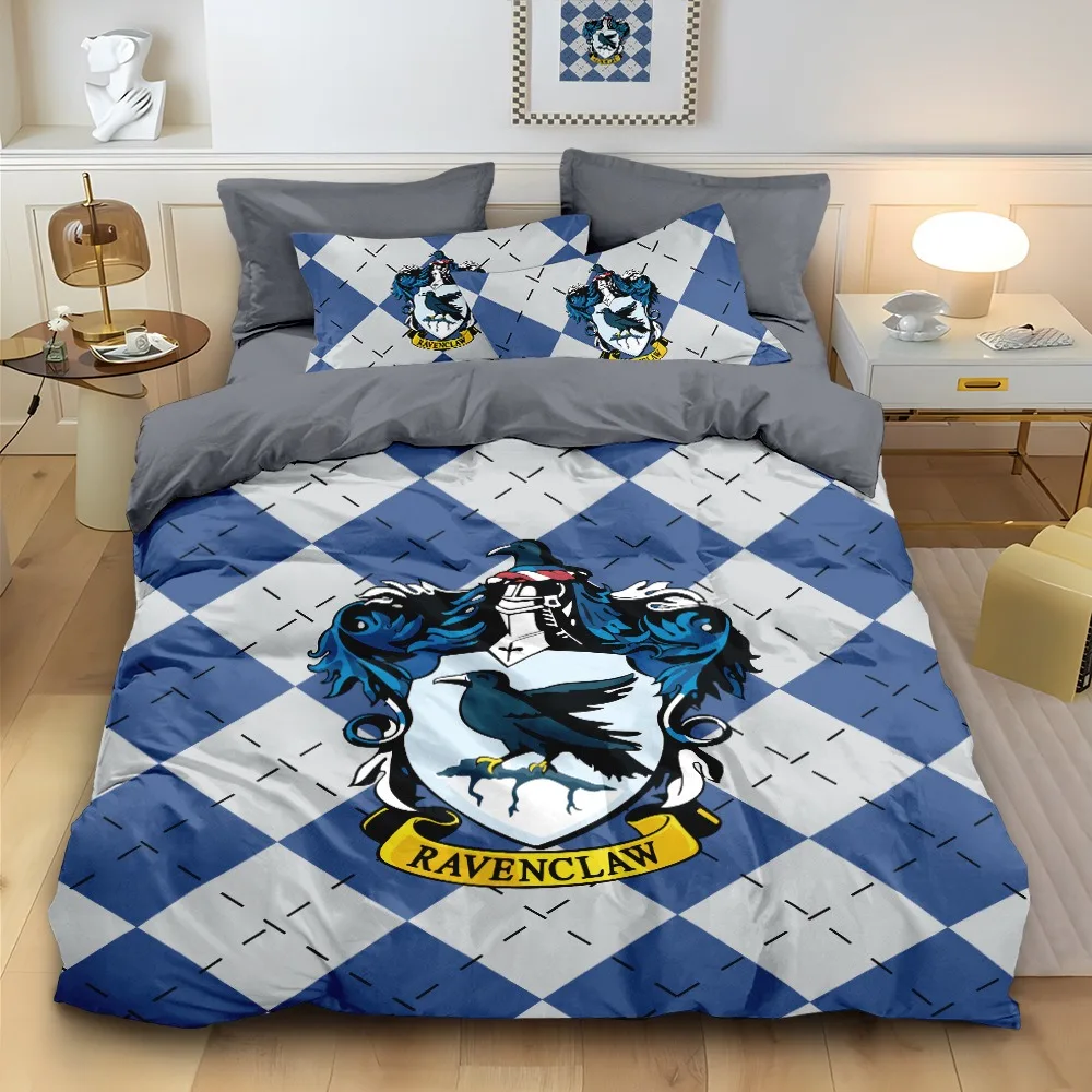 Magical World H-Harry P-Potter fans Bedding Sets Super Soft Duvet Cover Comfortable Present Single Double King Size