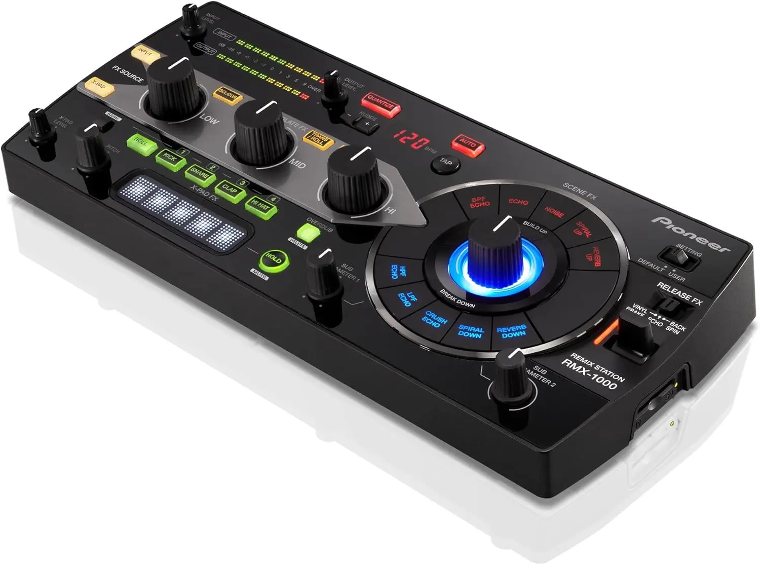 

БЫСТРАЯ ДОСТАВКА Новый профессиональный DJ-эффектор и семплер Pioneer-Professional, RMX-1000-K,