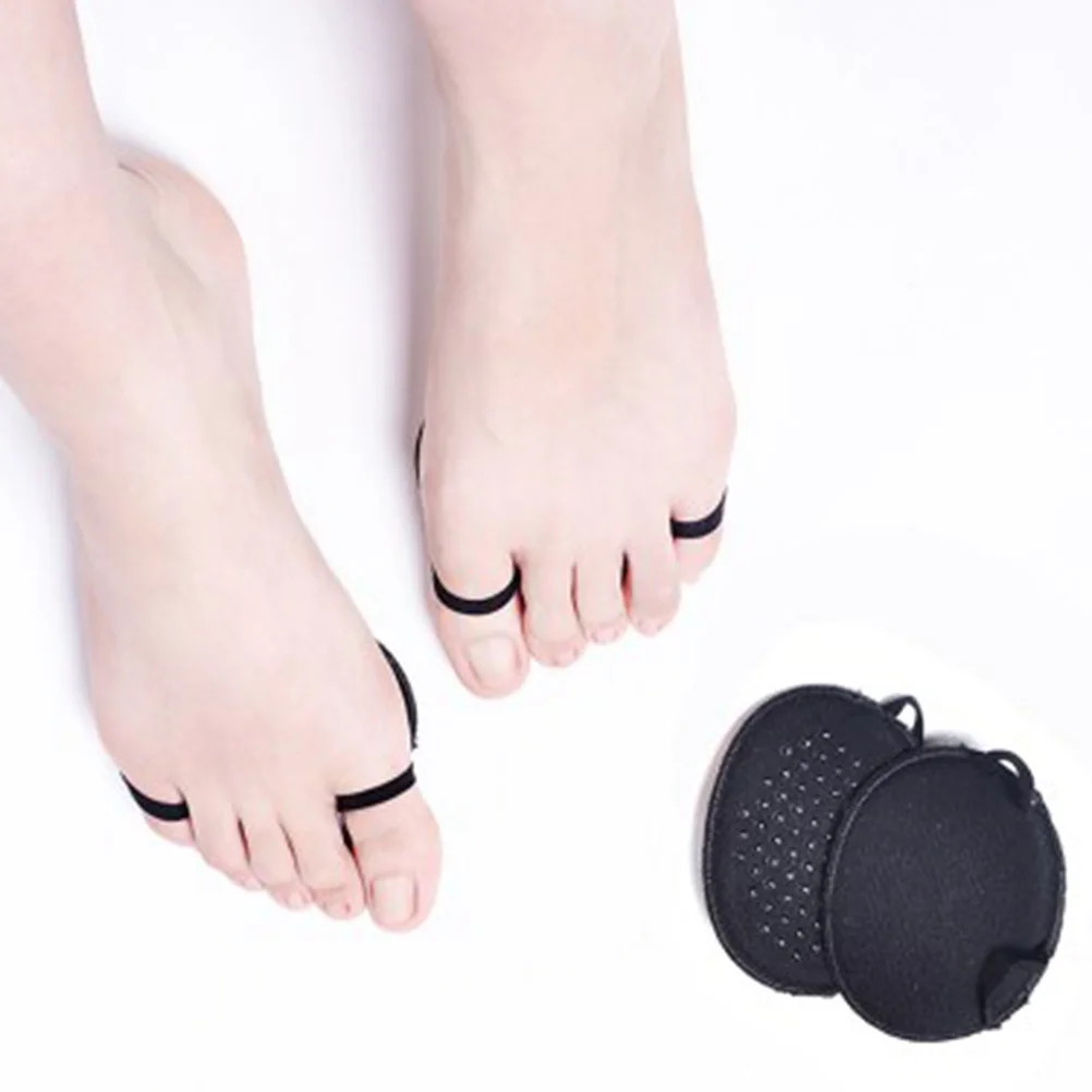 

1 Pair Open-Toed Forefoot Cushion Pad For Shoes Ultra Soft Insole High Heel Protector Breathable Massaging Anti-Slip Foot Care