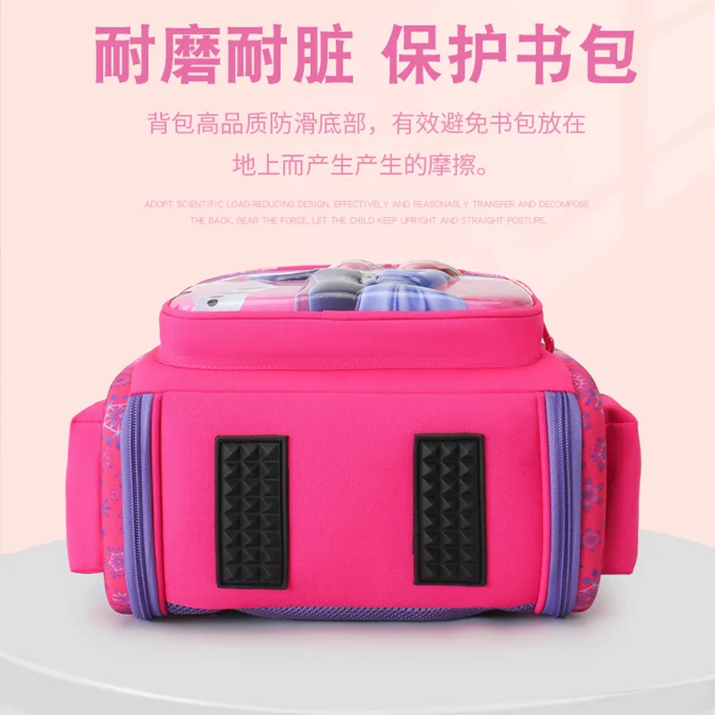 Orthopedic Kids School Bag for Boys 3D Car Primary Schoolbag High Quality Folded Children School Bag for Girls Knapsack