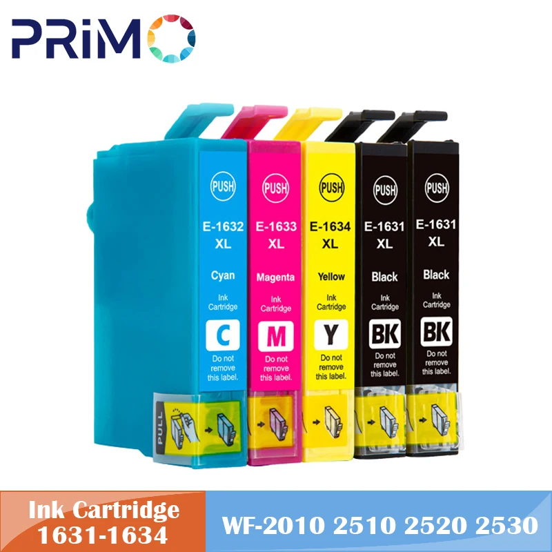 16XL T1631 T1632 T1633 T1634 Compatible Ink Cartridge For Epson WF-2010 2510 2520 2530 2540 2630 2650 2660 2750 2760 Printer