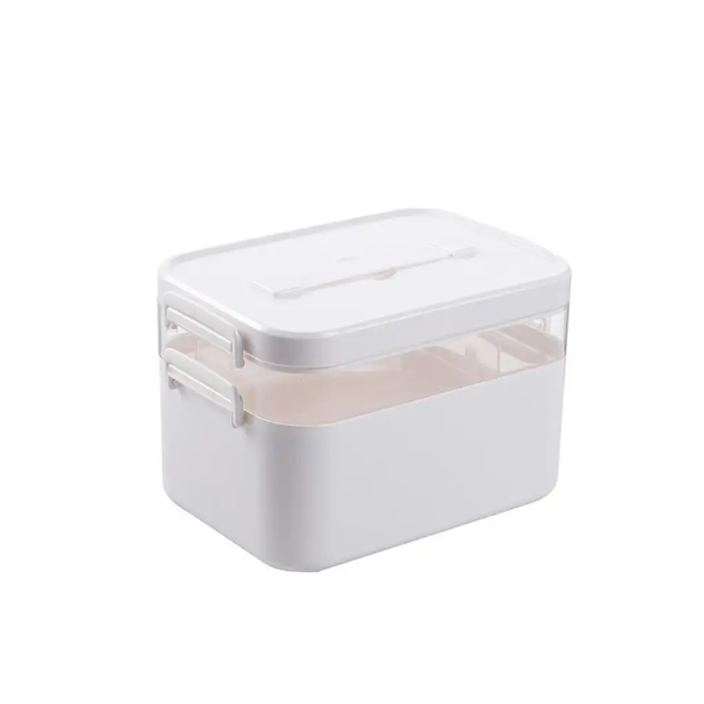 PP Strong And Non-toxic Medicine Storage Box For Safe Medication Storage Practical First Aid Box