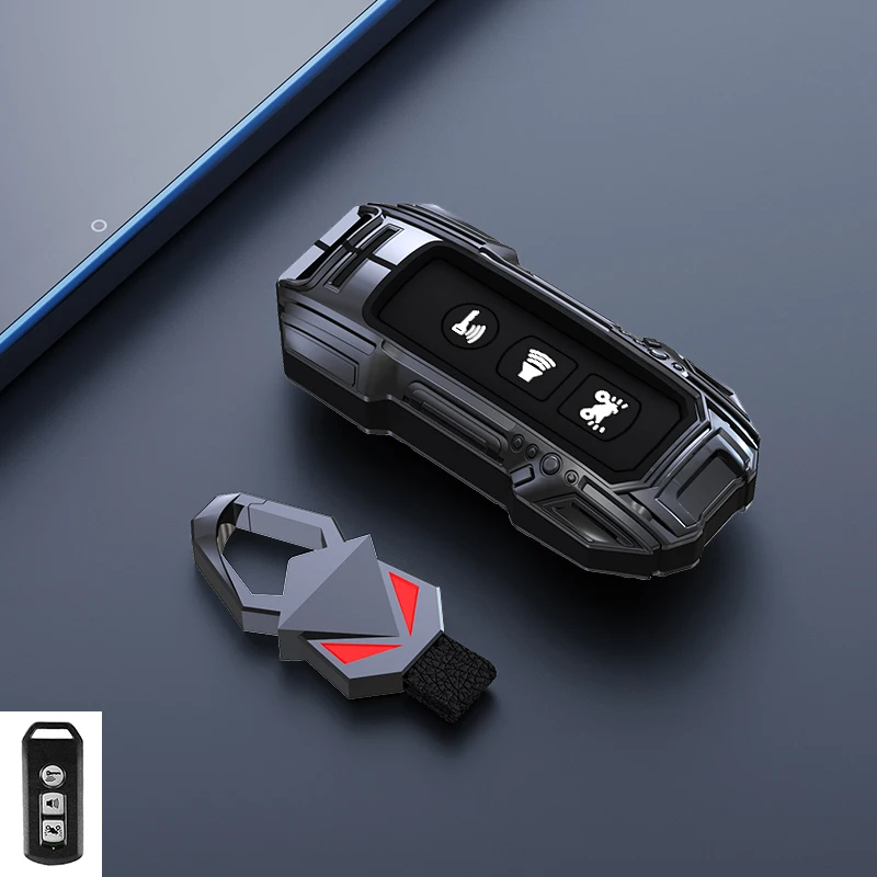 Zinc Alloy Car Key Case For Honda SH 125 Forza 350 250 750 ADV 150 X-ADV SH150i SH300 150 PCX 125 2020-2023 Keychain Key Cover 