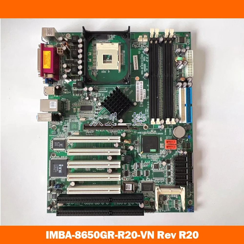 For IEI Industrial Computer Motherboard 478 Pin CPU IMBA-8650GR-R20-VN Rev R20