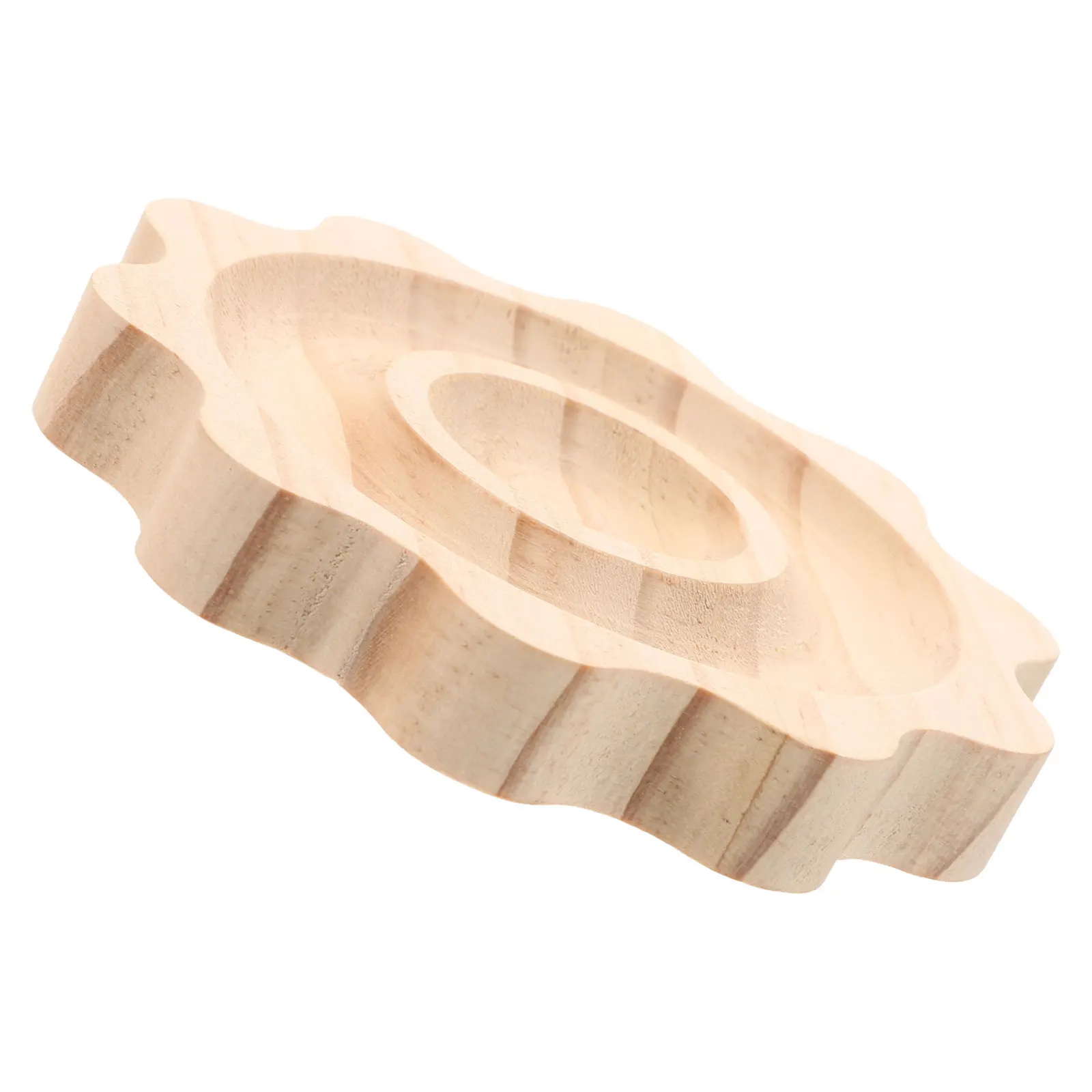 

Solid Wood Display Plate Bracelet Making Tray Holder Board Bead for The Flowers