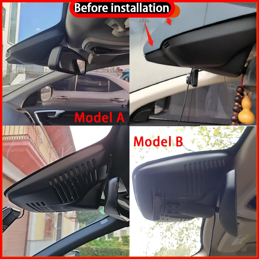 HighCam for Volvo XC60 Facelift 2014 2015 2016 2017 4K Wifi 2160P IMX335 OEM Car DVR Video Recorder Dash Cam Front Rear Camera