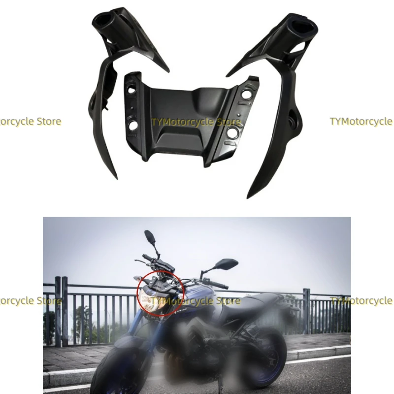 

Motorcycle Headlight Side Turn Signal Cover Fairing kit Fit For YAMAHA MT-09 FZ09 MT09 MT 09 2014 2015 2016