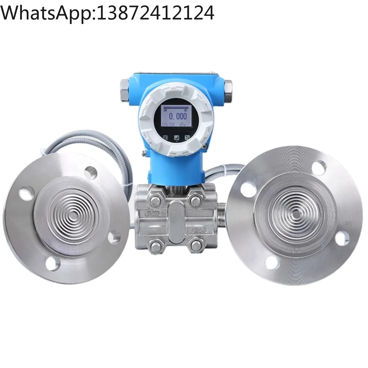 

4-20mA+Hart Double Flange High-precision Digital Differential Pressure Transmitter Single Crystal Silicon Flange Level Sensor