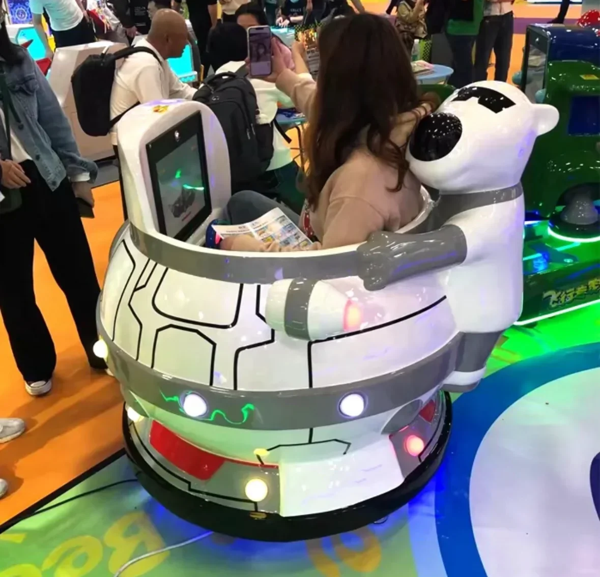 

#For High Quality Price Revolving Cup Game Child Ride Kiddie Coin Operated Rides Swing Machine