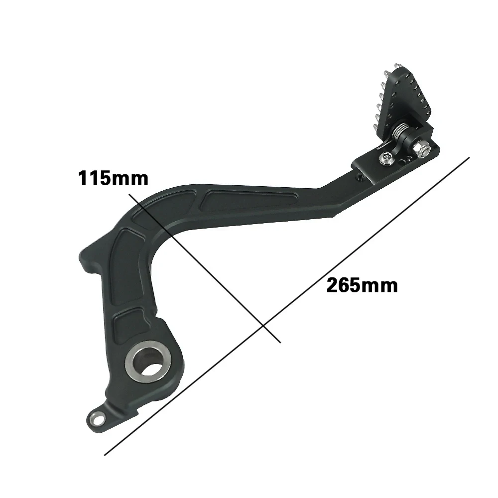 Motorcycle Aluminum Adjustable Folding Rear Foot Brake Lever Pedal For BMW F700GS F650GS F800GS Adventure ADV GS 800 F 700 650GS view 6