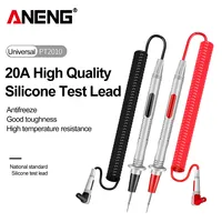 ANENG PT2009/2010 20A 1000V Tester Leads Multimeter Probe Spring Wire Pen Cable Electric Tools for Digital Multimetro Universal