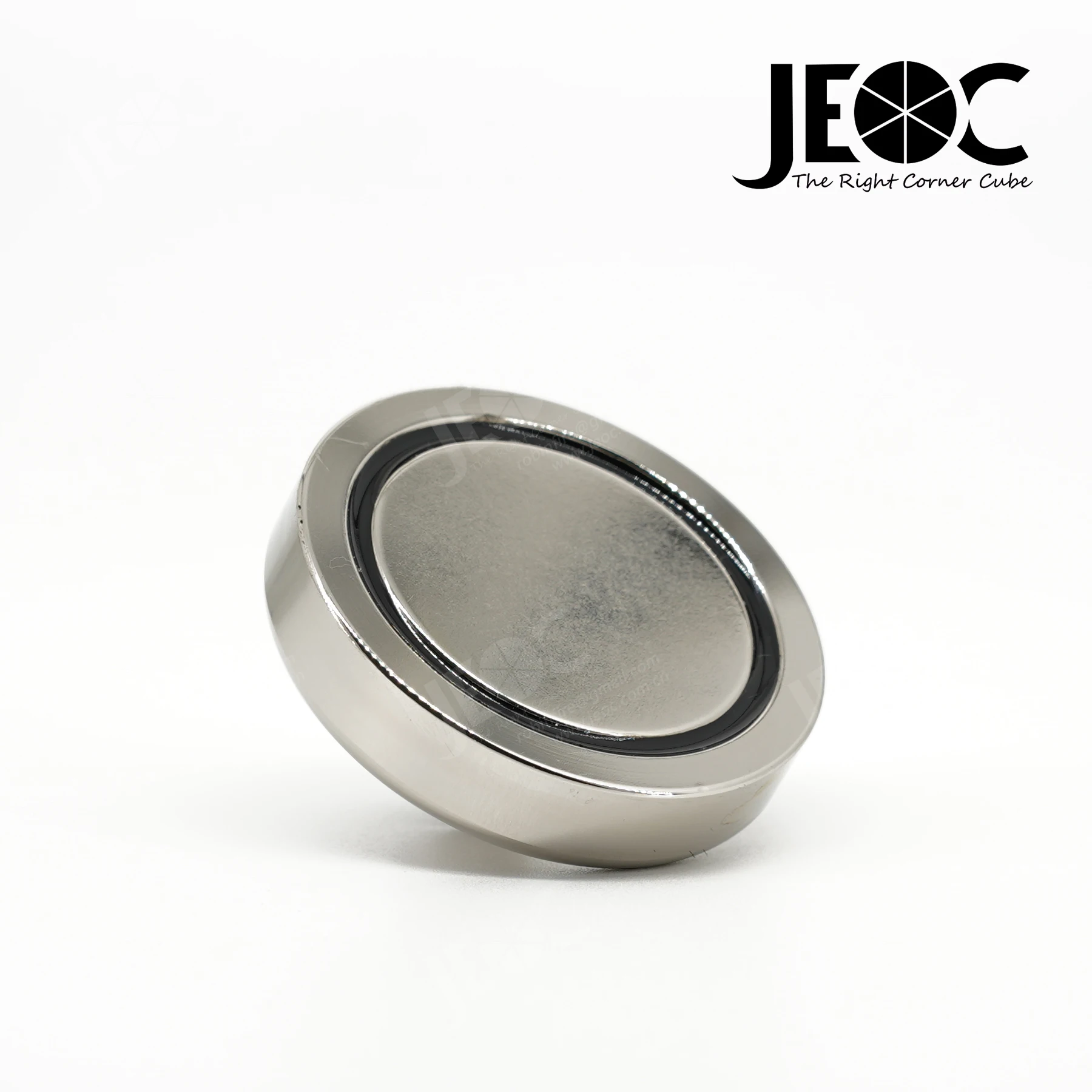 JEOC GMP104 + Magnetic Base, Mini L Bar Monitoring Prism with Strong Magnet, for Leica system