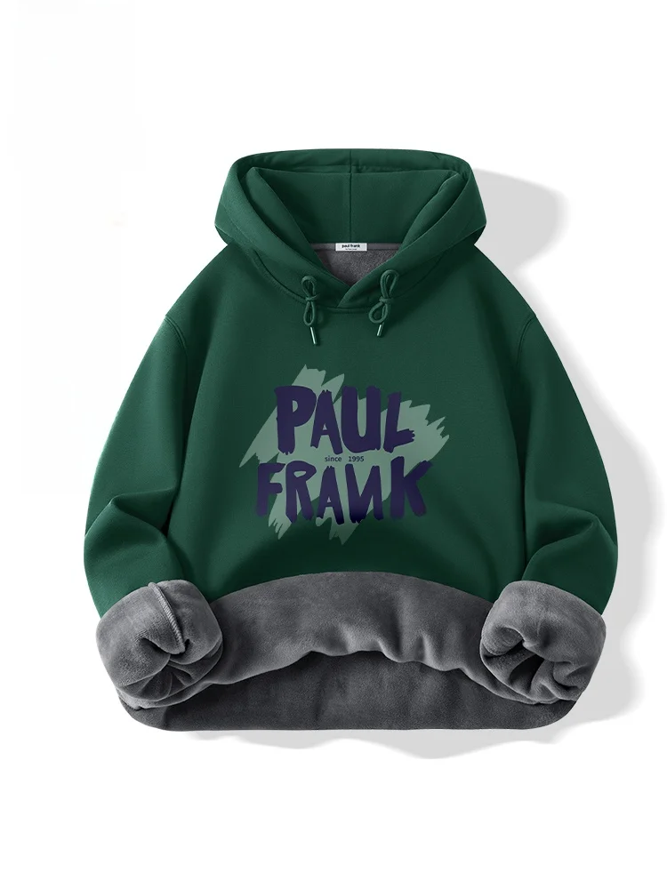 

Heavyweight Fce Hoodie Men's Winter Thiened American Trendy Clothing Casual Long Sve Sweatirt