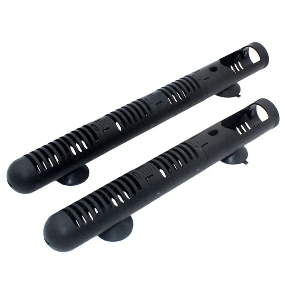 Plastic Fish Tank Heater Guard Multisection with Suction Cups Heater Protection Cover Heating Rod Protective Sleeve