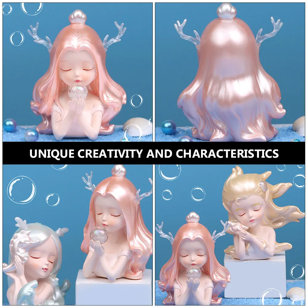 Premium Resin Craft Desktop Ornament with Vivid Ocean Theme Indoor Decorative Piece for Imagination Development