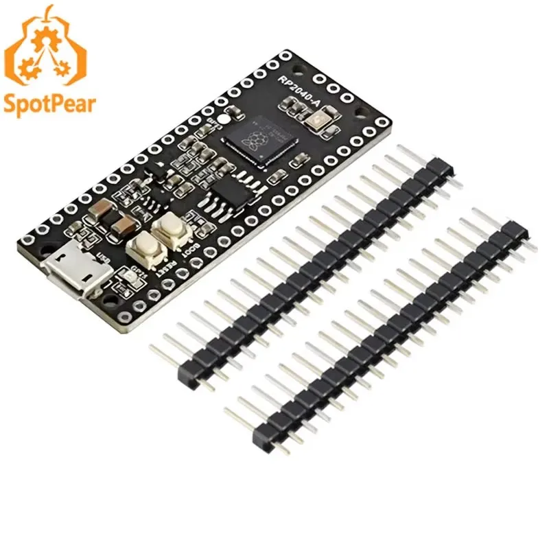

Raspberry Pi Pico RP2040-A Microcontroller development board Based On RP2040 Dual Core Processor
