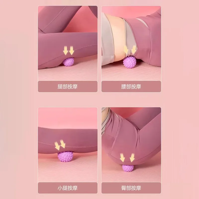 Fascia Ball Raised Point Massage Ball TPR Posture Master Yoga Ball Waist and Back Foot Massage
