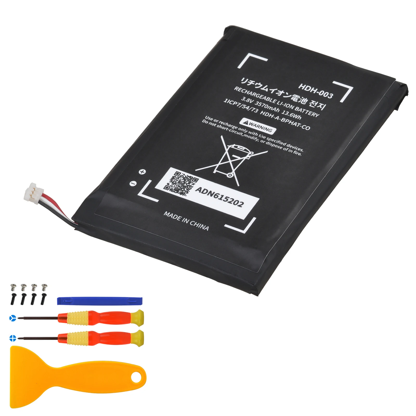 3570mAh HDH-001 HDH 003 Replacement Battery with Repair tools for Nintendo Switch Lite Console Handhold