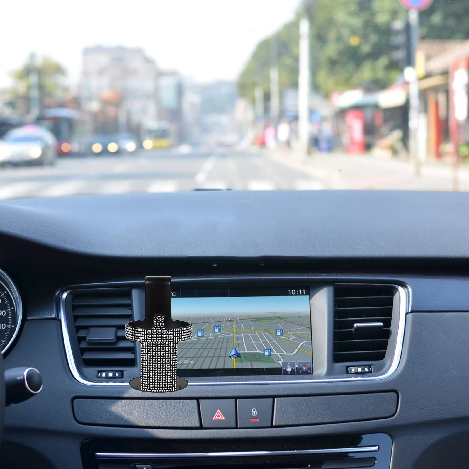 

Multifunctional Car Beverage Hook Storage Automotive Cup Hanging Water Bottle Holder Rhinestone Vehicle Drink Holder Car