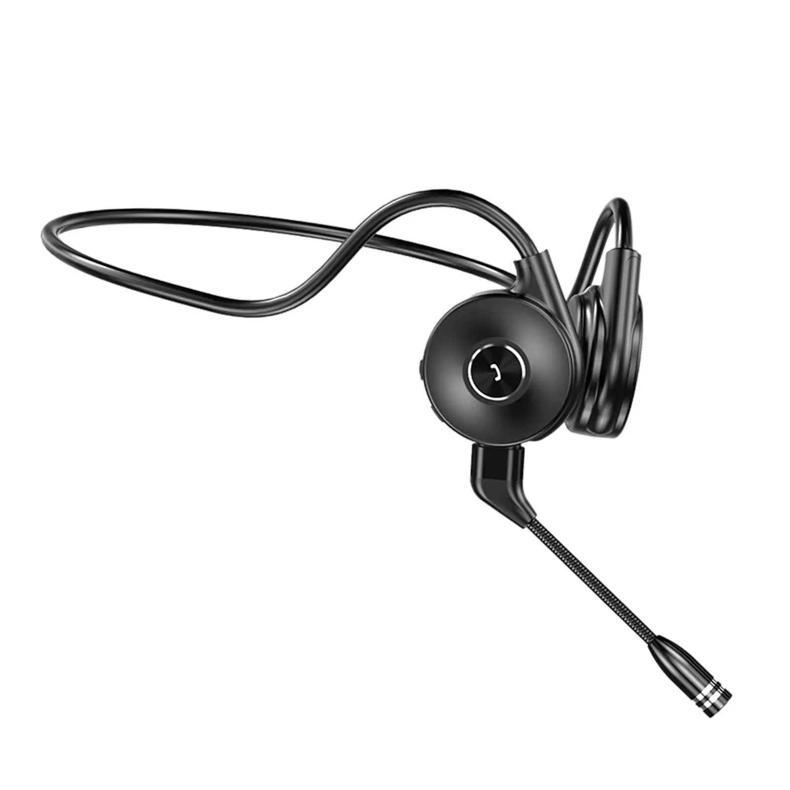 Bone Conduction Headphones with Mic for Running Driving Low Latency